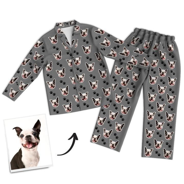 Custom Face Pet Dog Pyjamas - Mother's Day Gift