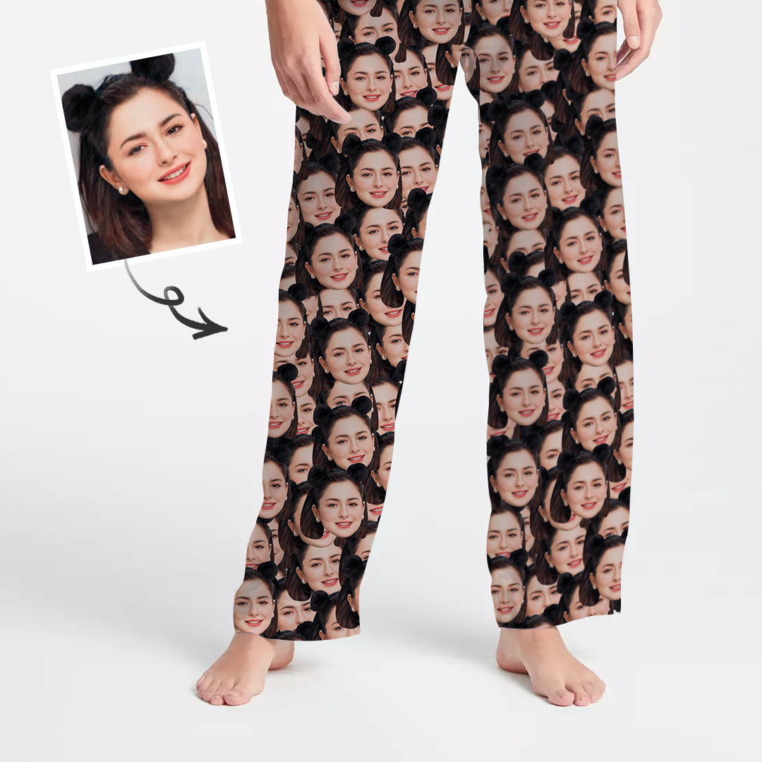 Custom Face All Over Printing Homewear, tops, pants, pajamas sets for men/women - MyFaceBoxer