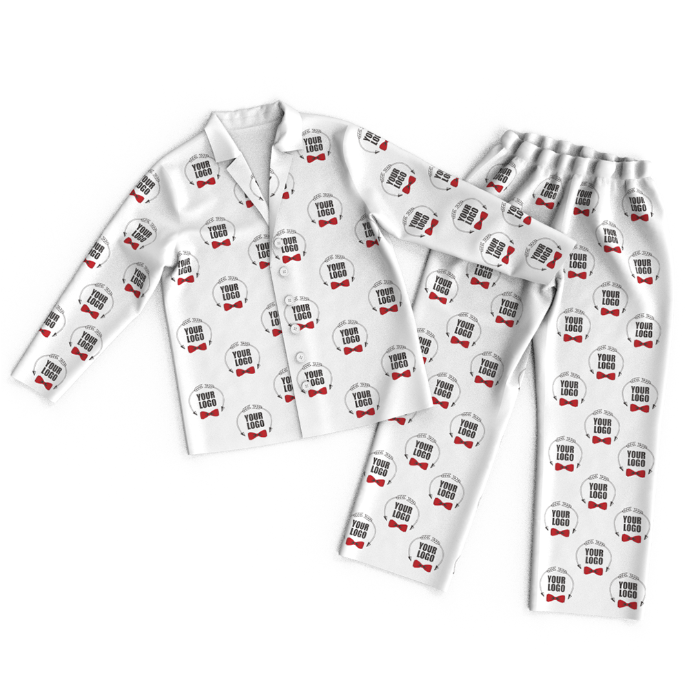 Custom Face Logo Pajamas Colorful Personalized Business Gifts - MyFaceBoxer
