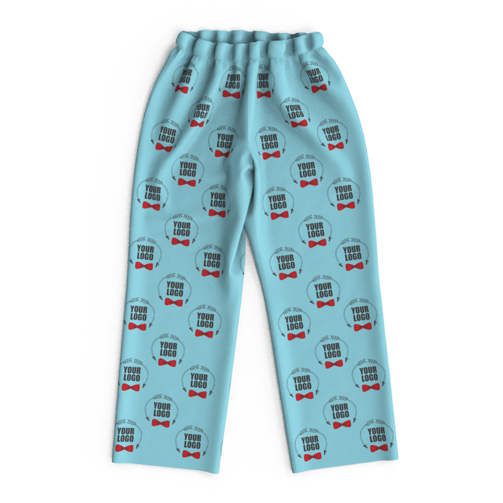 Custom Face Logo Pajamas Colorful Personalized Business Gifts Shirt And Pants - MyFaceBoxer