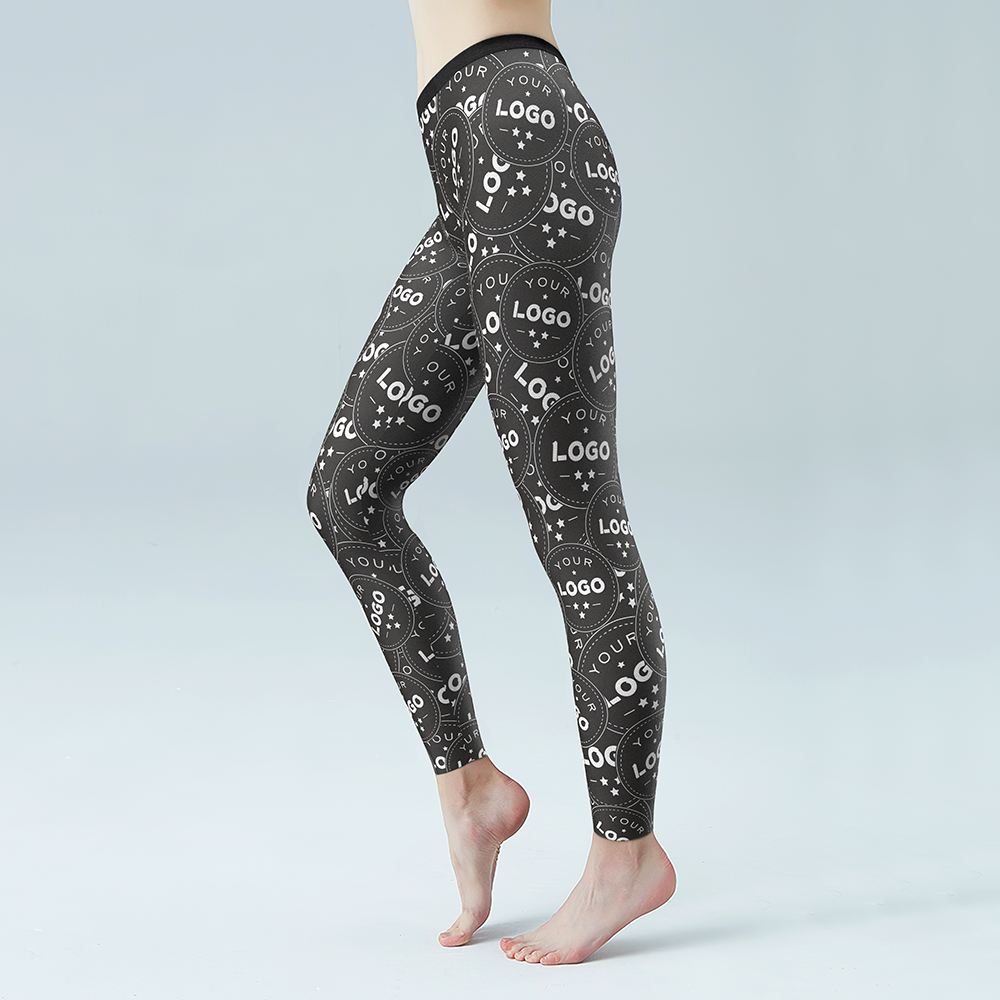 Custom LOGO Leggings Personalized Gift - MyFaceBoxer