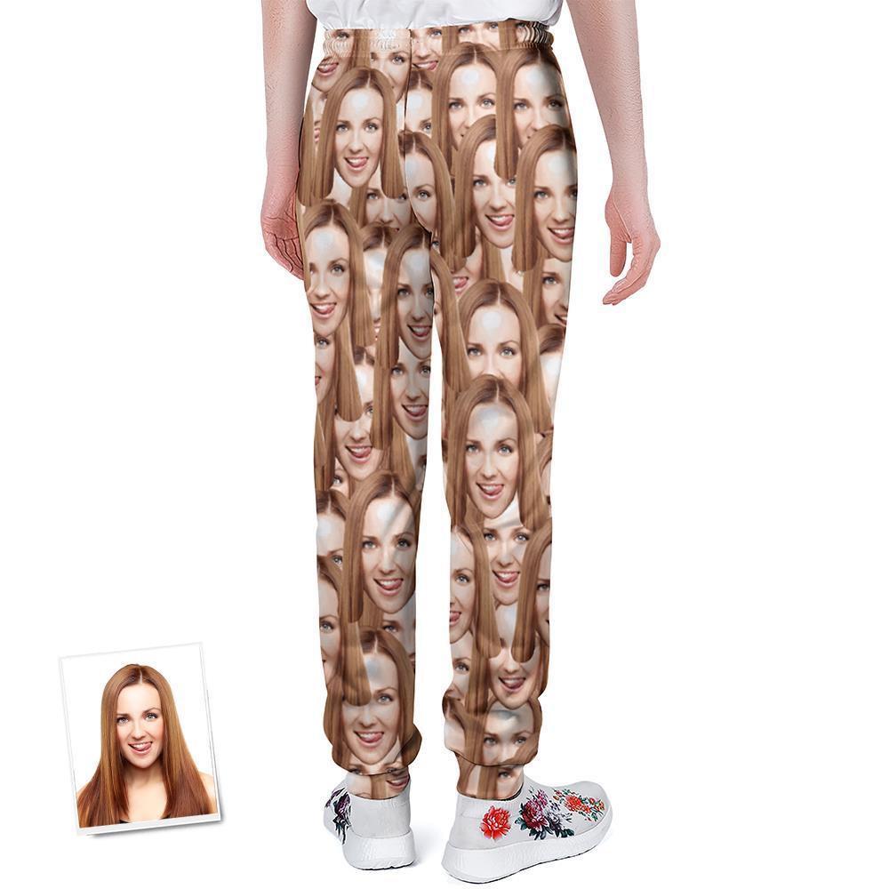 Custom Sweatpants Unisex Joggers with Muti-Face - MyFaceBoxer