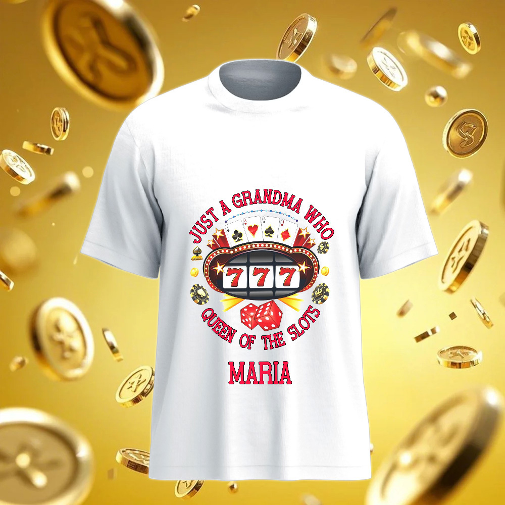 Custom Name T-Shirt Personalized Lucky Tee Vintage T-shirt for Her