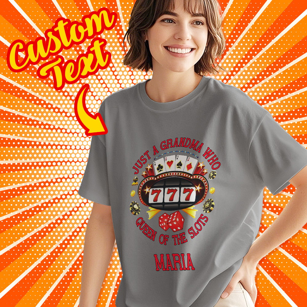 Custom Name T-Shirt Personalized Lucky Tee Vintage T-shirt for Her