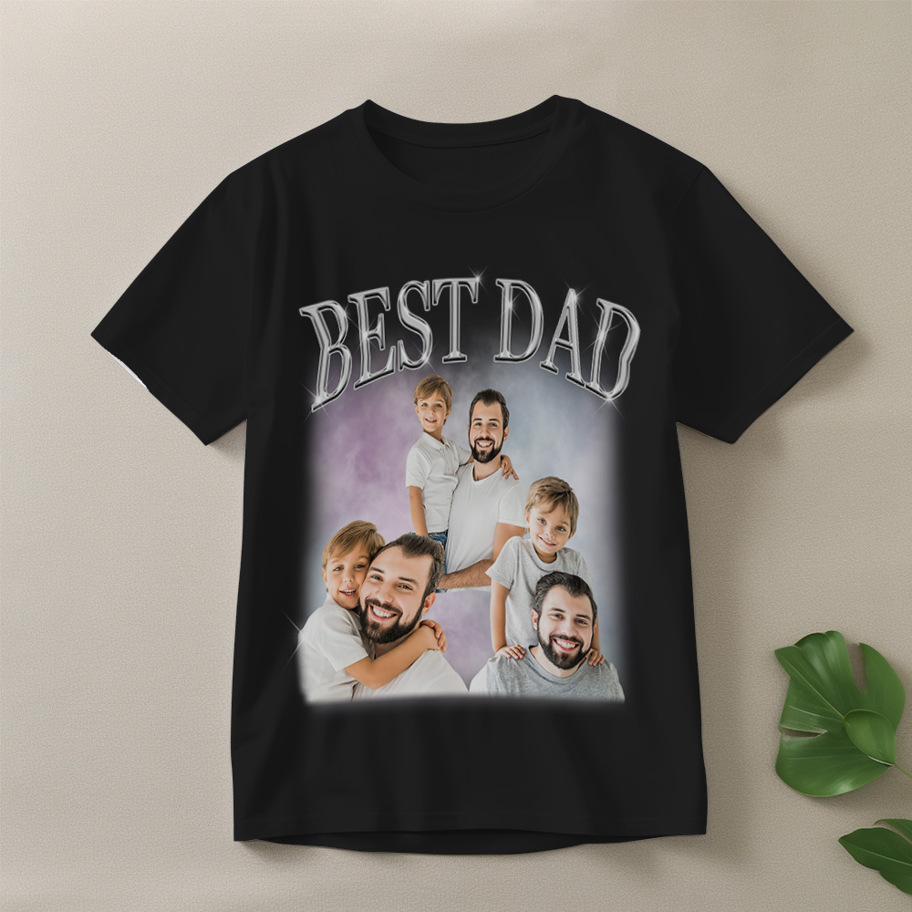 Dad Bootleg Shirt, Personalized Bootleg Shirt For Daddy's Birthday, Fa