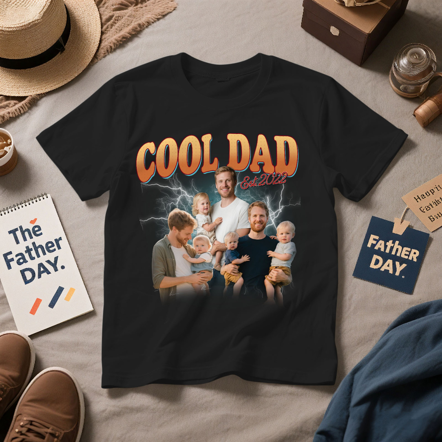 Custom Bootleg Dad Shirt Personalized Best Dad Ever Shirt Cool Dad Shirt Gift Fathers Day Gift
