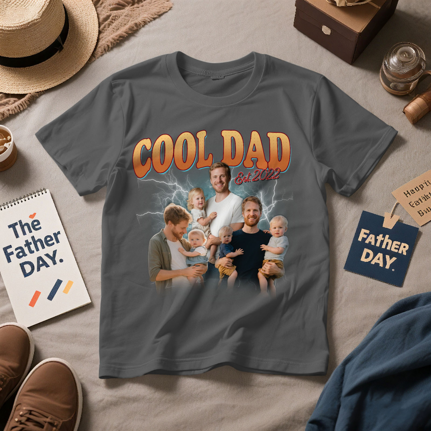 Custom Bootleg Dad Shirt Personalized Best Dad Ever Shirt Cool Dad Shirt Gift Fathers Day Gift