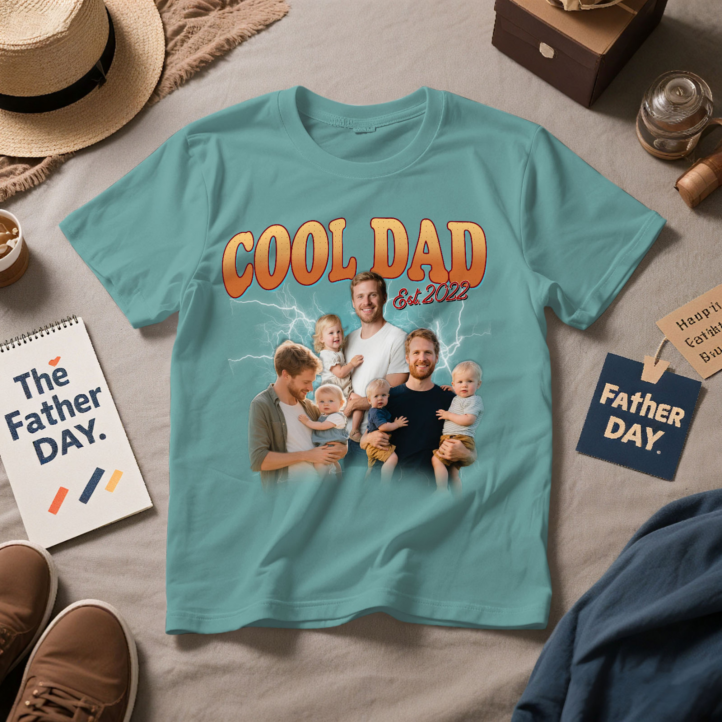 Custom Bootleg Dad Shirt Personalized Best Dad Ever Shirt Cool Dad Shirt Gift Fathers Day Gift