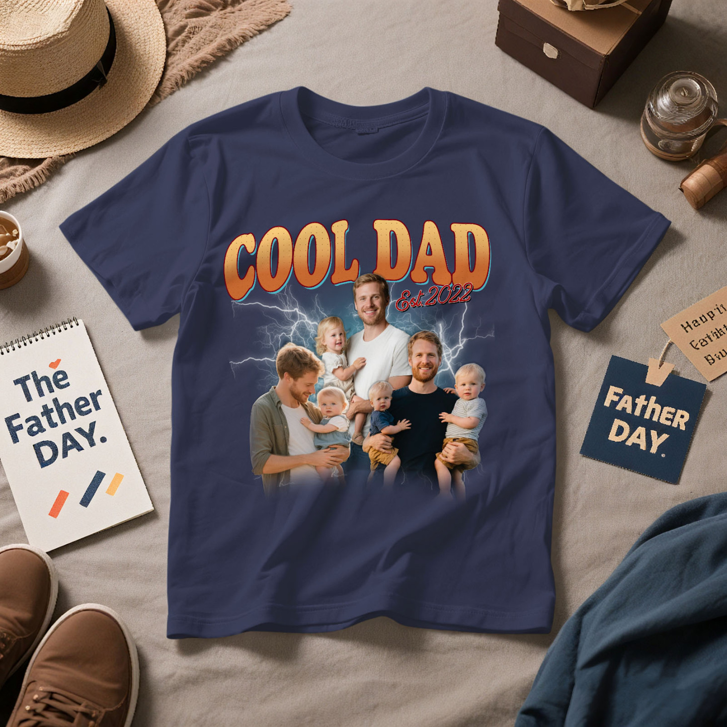 Custom Bootleg Dad Shirt Personalized Best Dad Ever Shirt Cool Dad Shirt Gift Fathers Day Gift