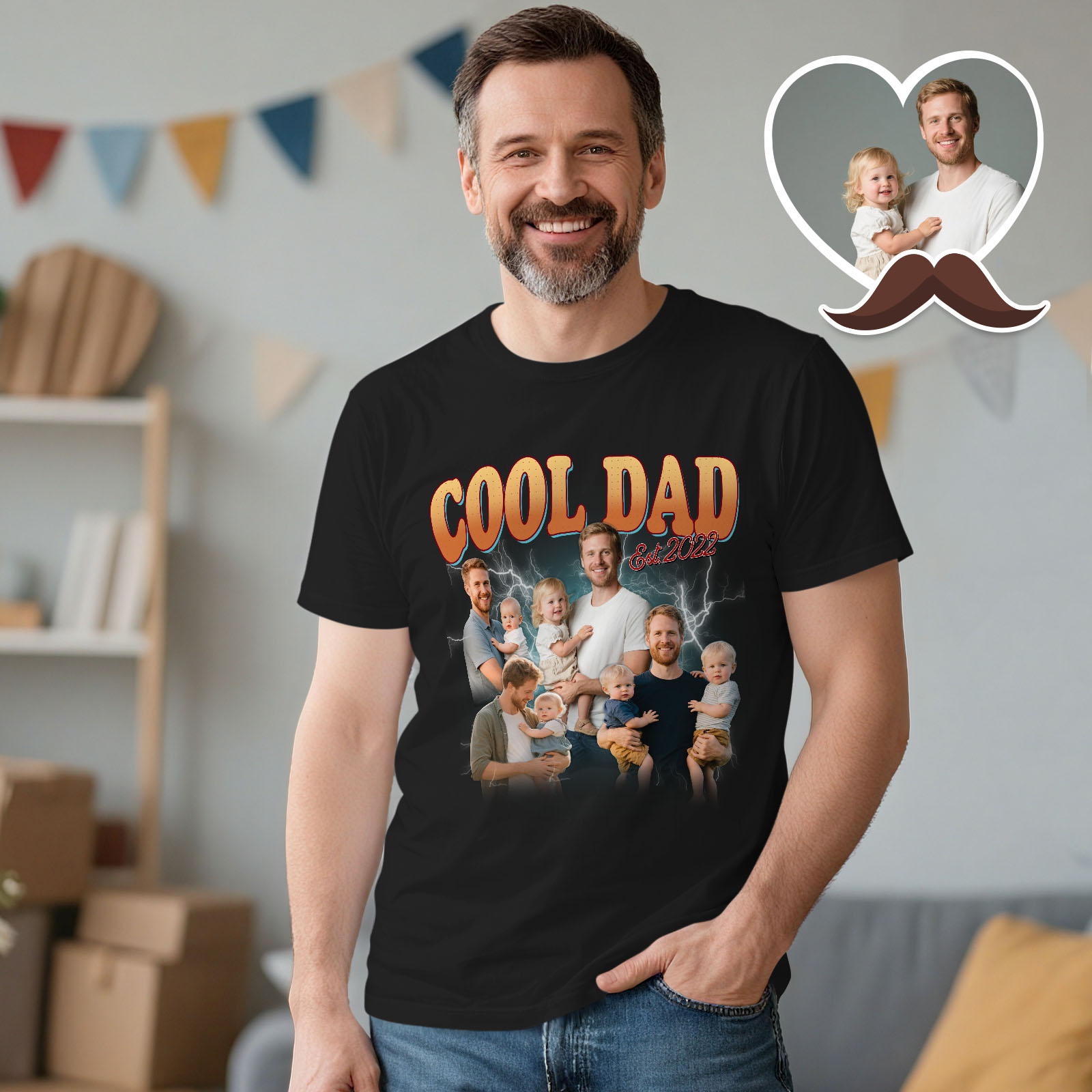 Custom Bootleg Dad Shirt Personalized Best Dad Ever Shirt Cool Dad Shirt Gift Fathers Day Gift