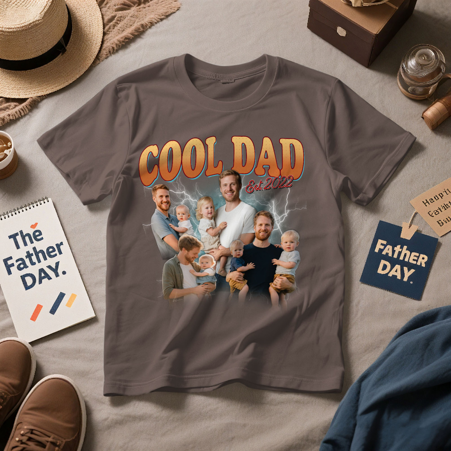 Custom Bootleg Dad Shirt Personalized Best Dad Ever Shirt Cool Dad Shirt Gift Fathers Day Gift