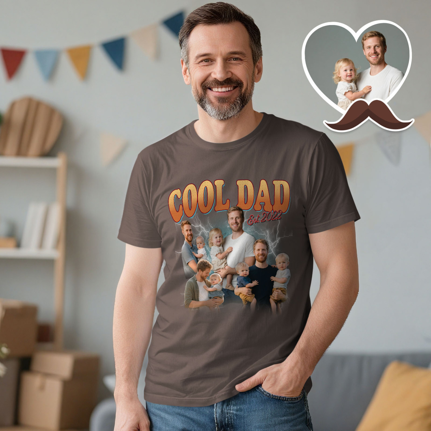 Custom Bootleg Dad Shirt Personalized Best Dad Ever Shirt Cool Dad Shirt Gift Fathers Day Gift