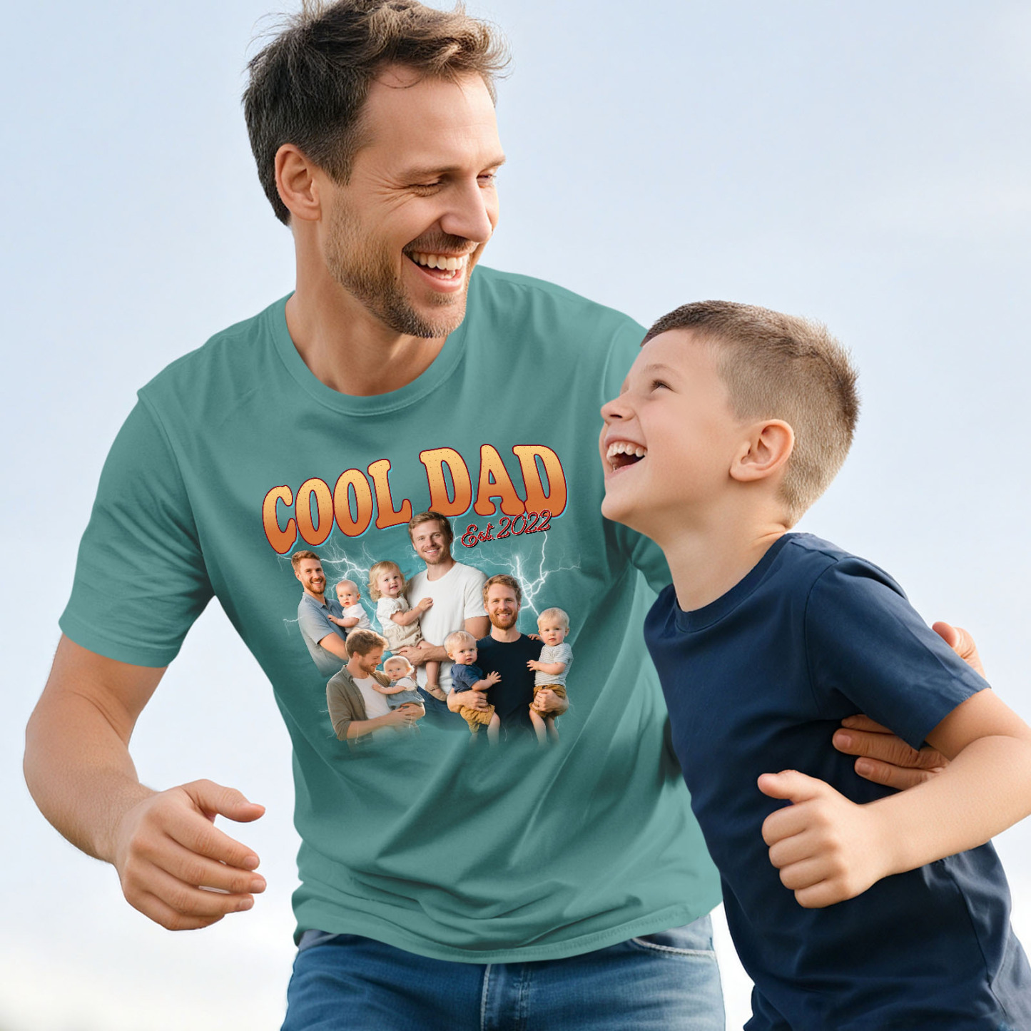 Custom Bootleg Dad Shirt Personalized Best Dad Ever Shirt Cool Dad Shirt Gift Fathers Day Gift