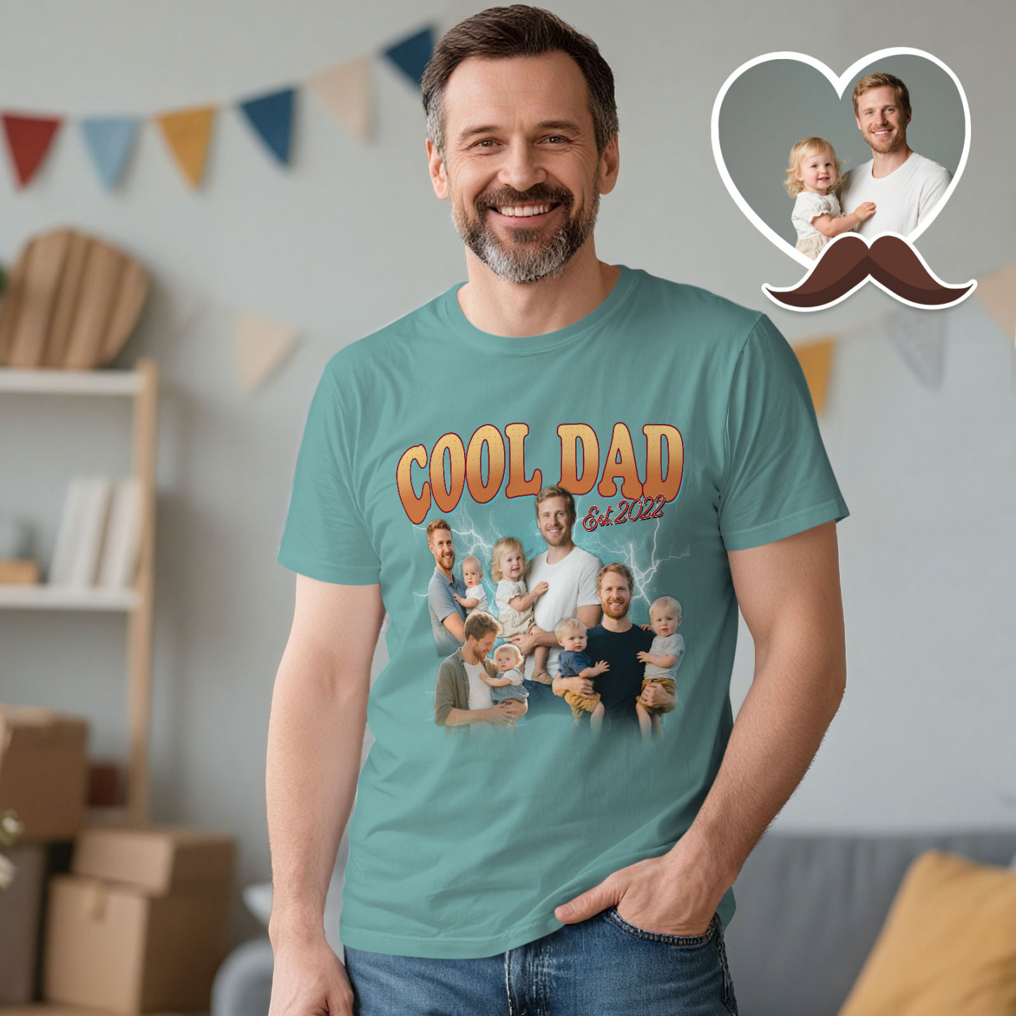 Custom Bootleg Dad Shirt Personalized Best Dad Ever Shirt Cool Dad Shirt Gift Fathers Day Gift