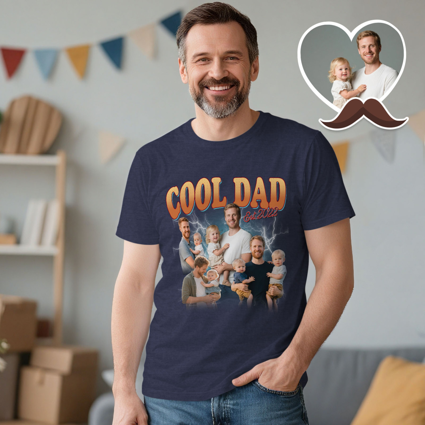 Custom Bootleg Dad Shirt Personalized Best Dad Ever Shirt Cool Dad Shirt Gift Fathers Day Gift