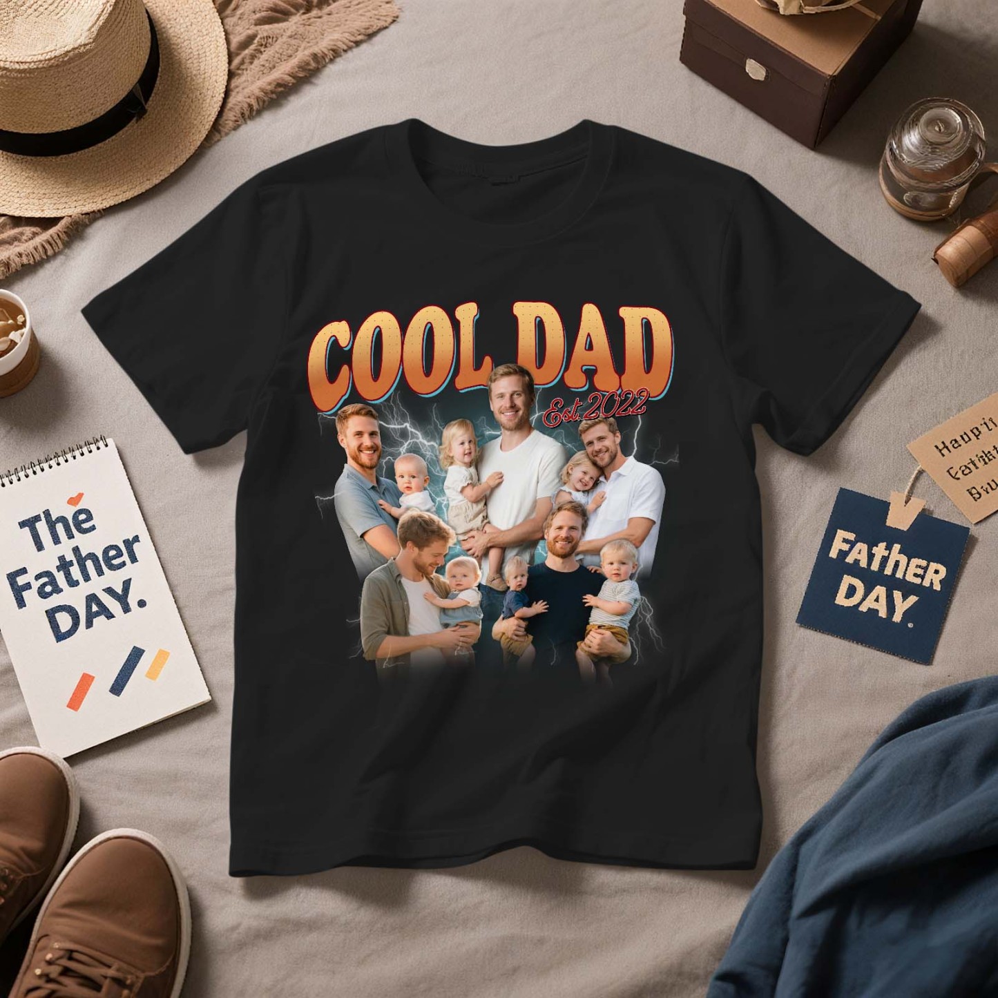Custom Bootleg Dad Shirt Personalized Best Dad Ever Shirt Cool Dad Shirt Gift Fathers Day Gift