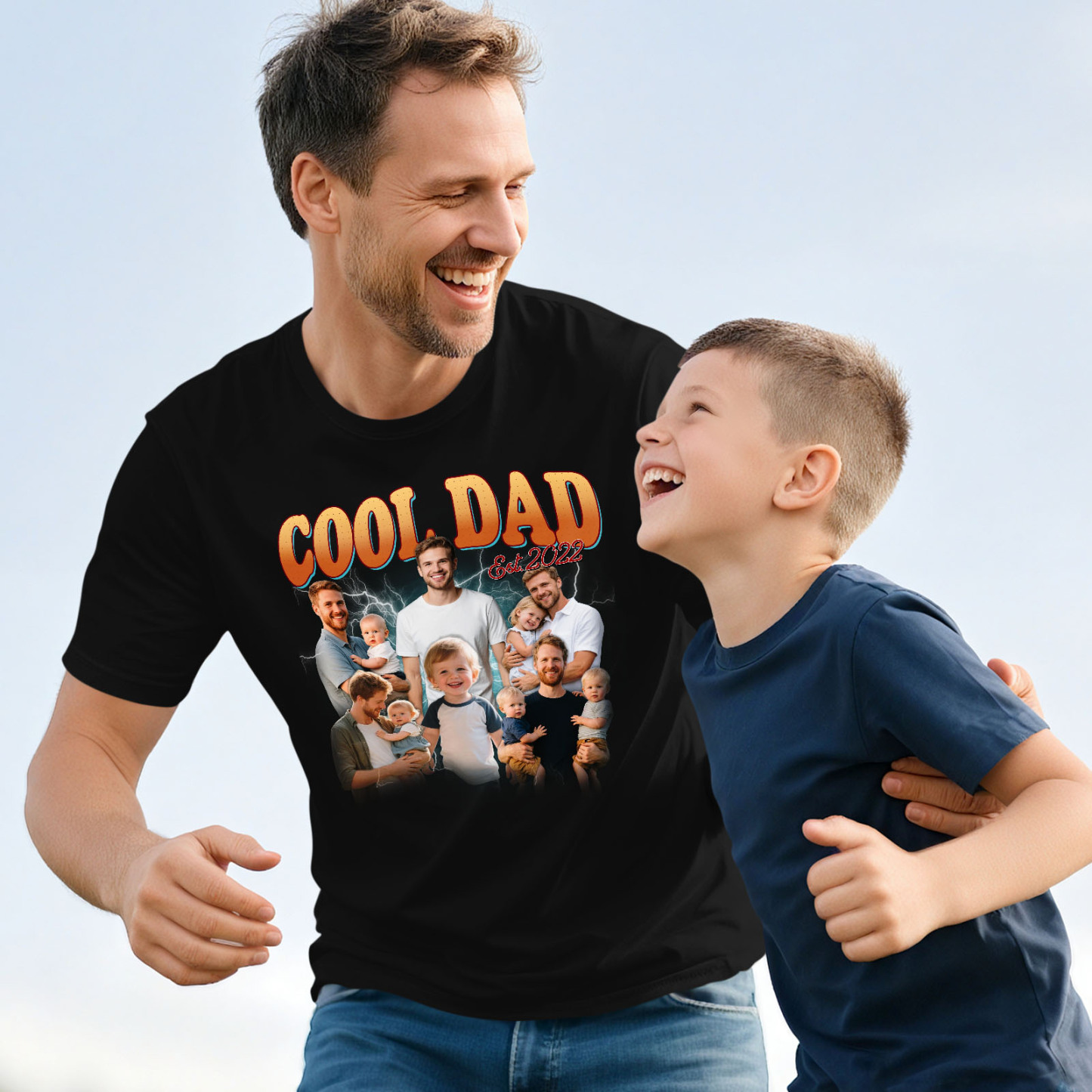 Custom Bootleg Dad Shirt Personalized Best Dad Ever Shirt Cool Dad Shirt Gift Fathers Day Gift