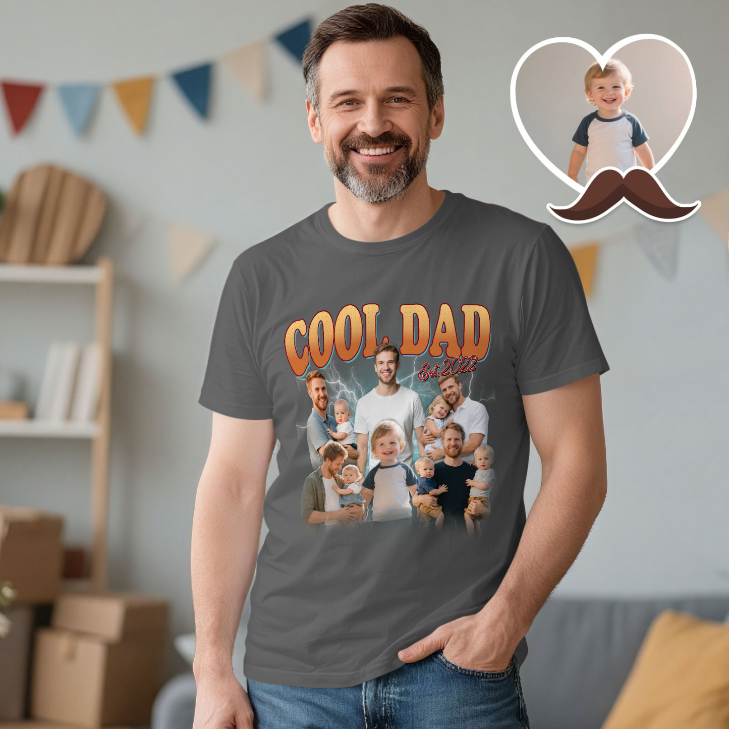 Custom Bootleg Dad Shirt Personalized Best Dad Ever Shirt Cool Dad Shirt Gift Fathers Day Gift