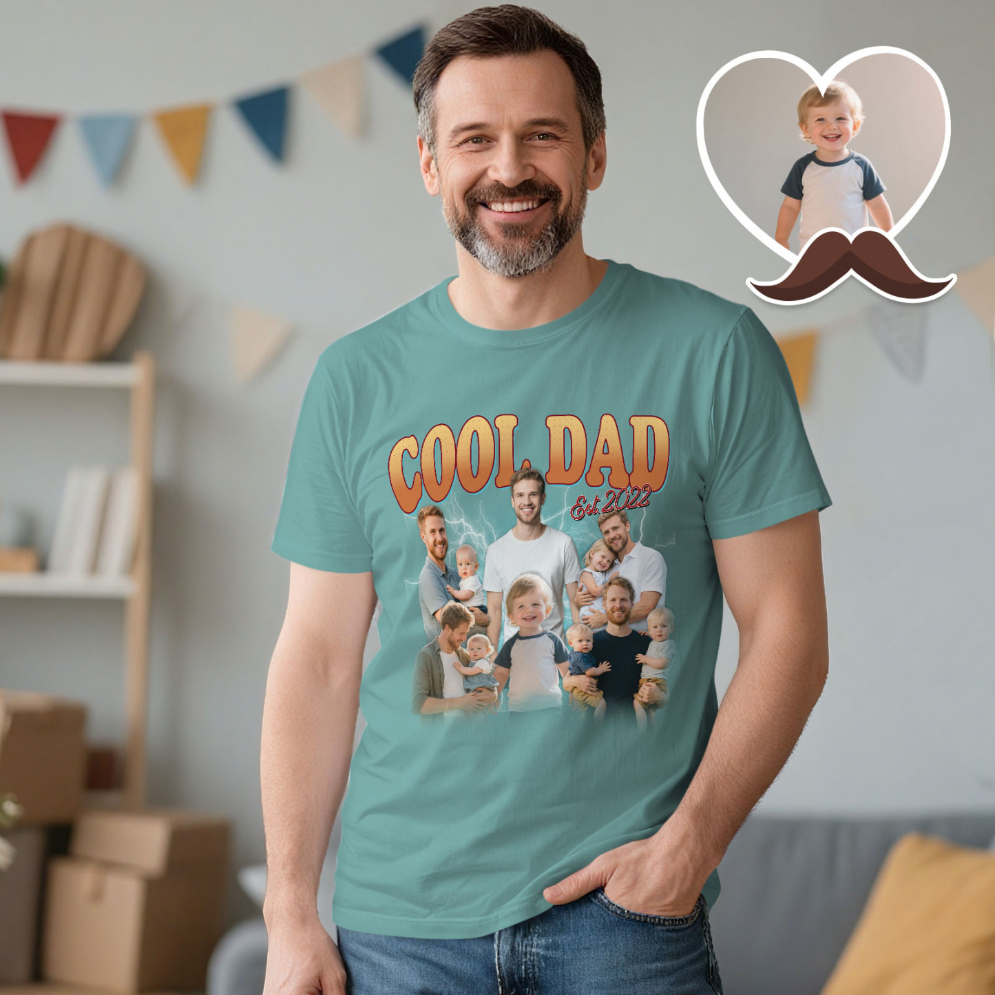 Custom Bootleg Dad Shirt Personalized Best Dad Ever Shirt Cool Dad Shirt Gift Fathers Day Gift