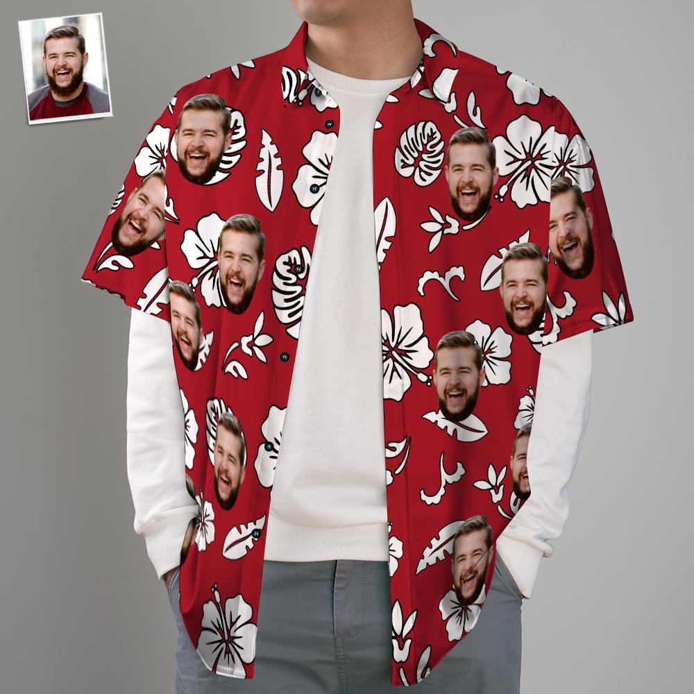 Custom Hawaiian Shirts and Dres Couple Outfit for Lover - Lily Flowers - MyFaceBoxer