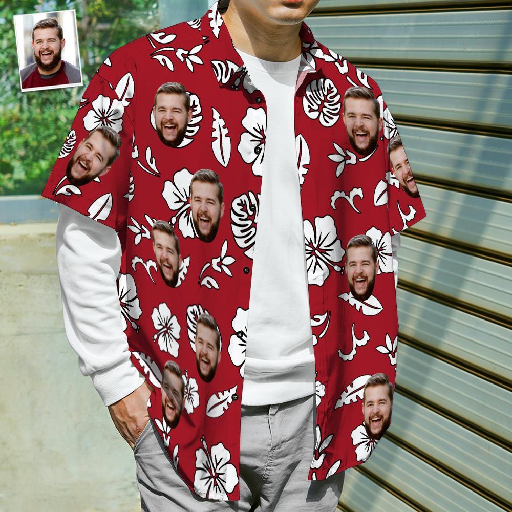 Custom Hawaiian Shirts and Dres Couple Outfit for Lover - Lily Flowers - MyFaceBoxer