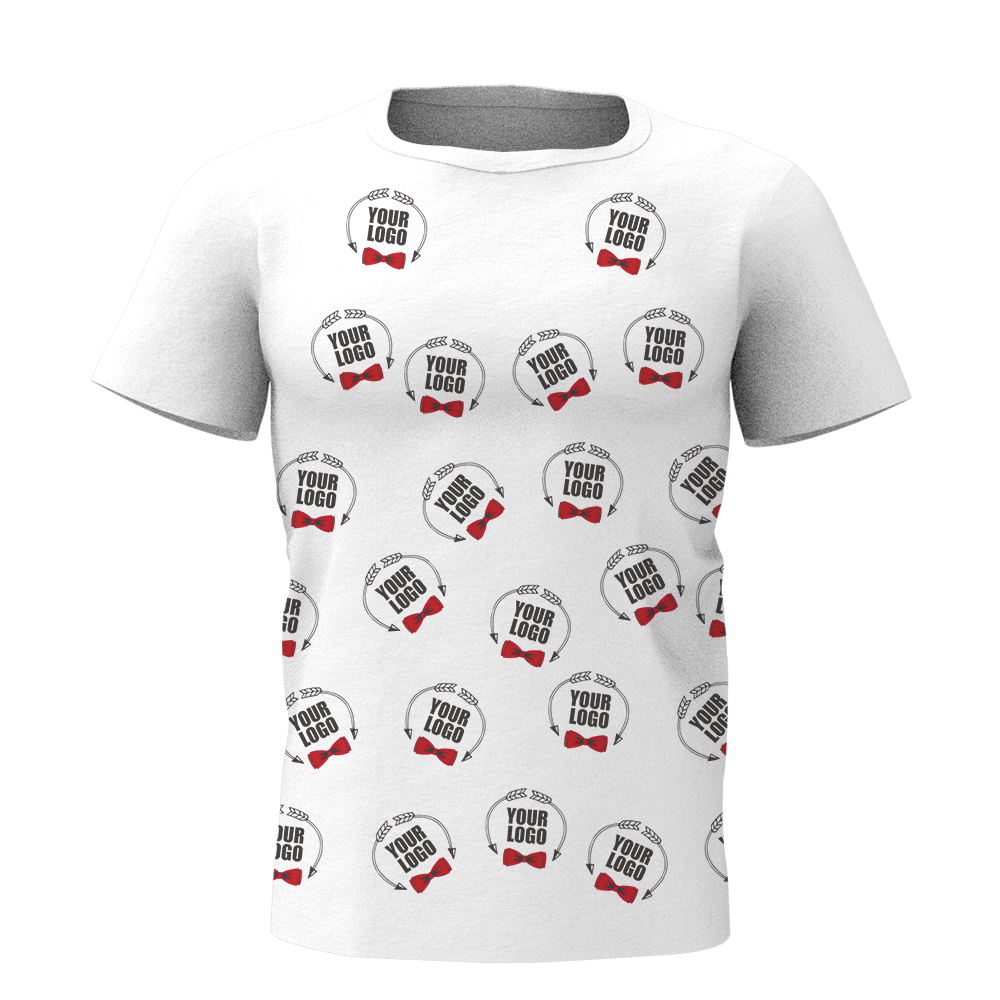 Custom Shirt Personalized Your Logo Shirt All Over Print Tee Personalized T-shirt Custom Men's T-shirt - MyFaceBoxer