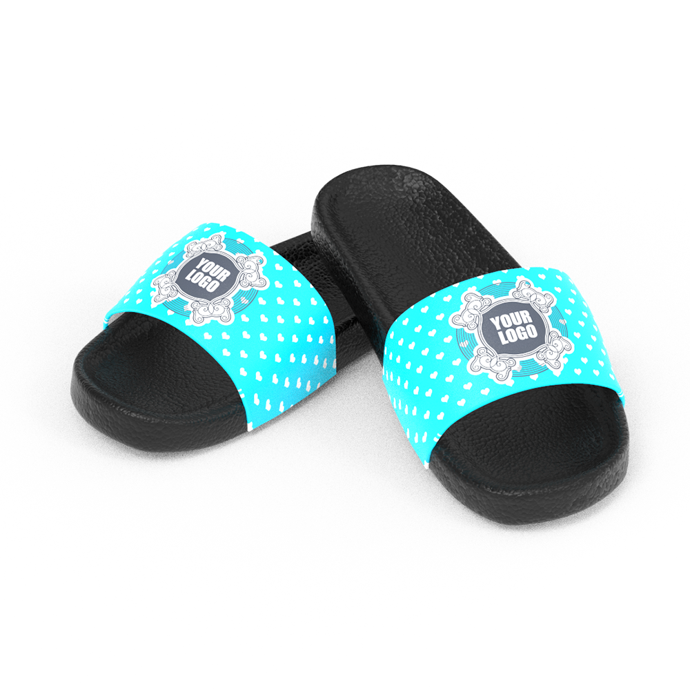Custom Logo Photo Men's Slide Sandal - MyFaceBoxer