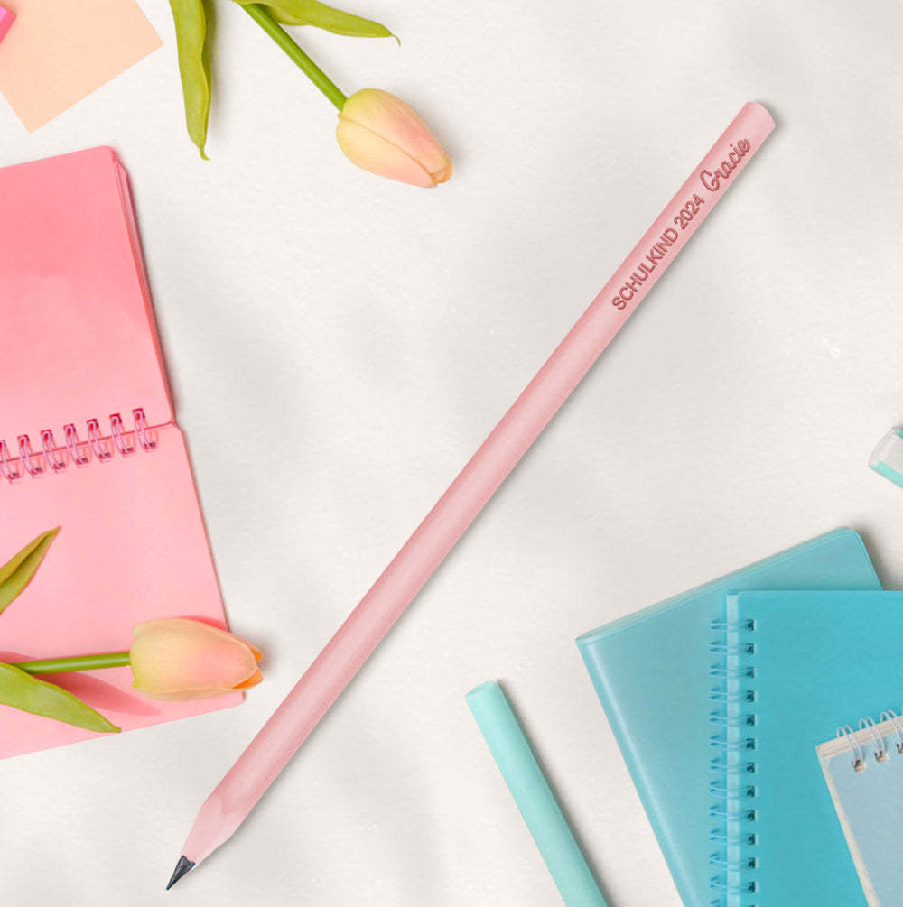 Personalized Pencil Custom School Supplies School Enrollment Back to School Gift for Children - MyFaceBoxer