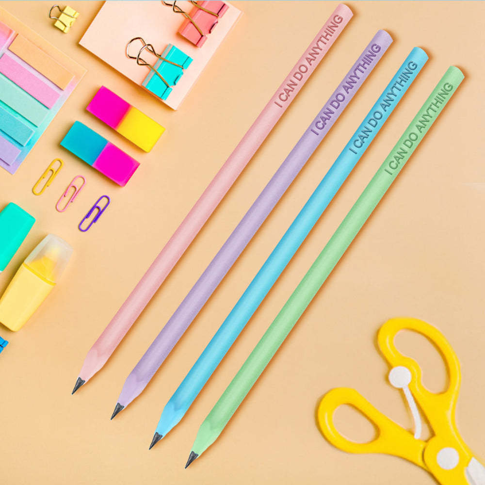 Personalized Pencil Custom School Supplies School Enrollment Back to School Gift for Children - MyFaceBoxer
