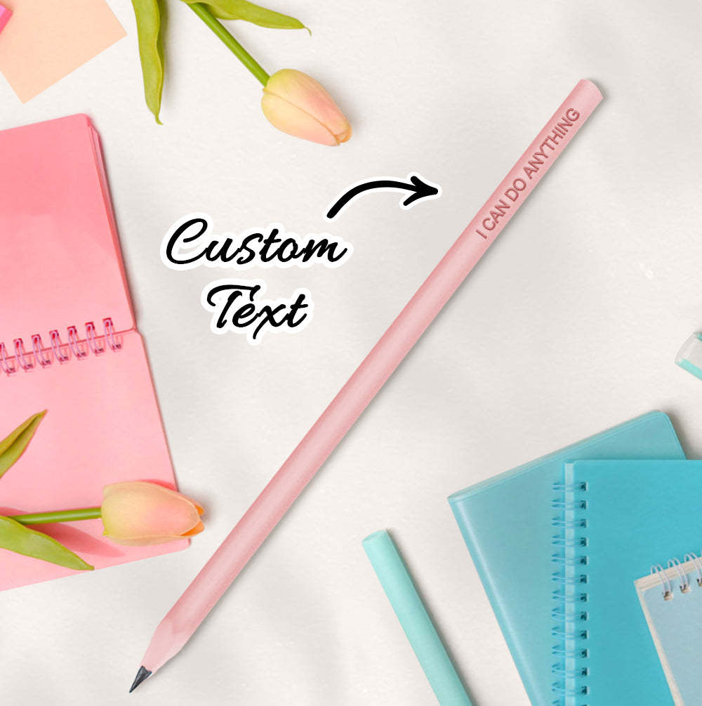 Personalized Pencil Custom School Supplies School Enrollment Back to School Gift for Children - MyFaceBoxer