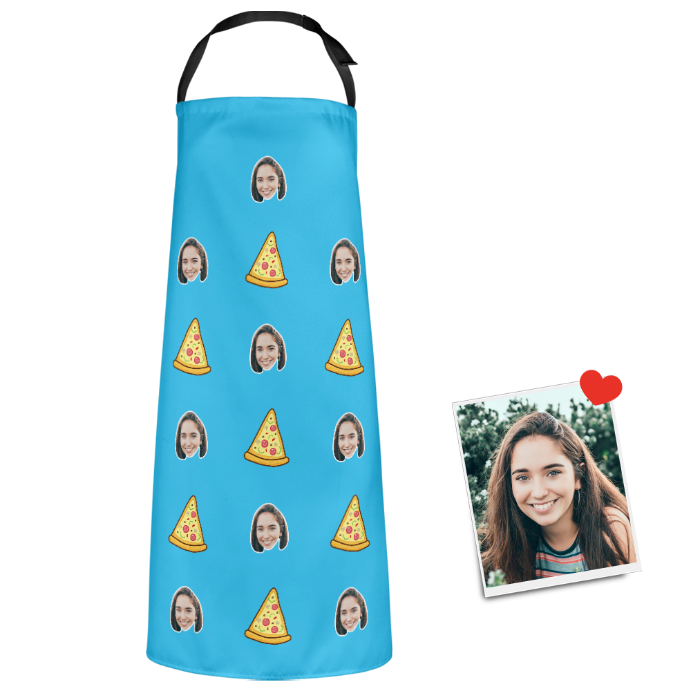 Custom Face Apron - Pizza - MyFaceBoxer