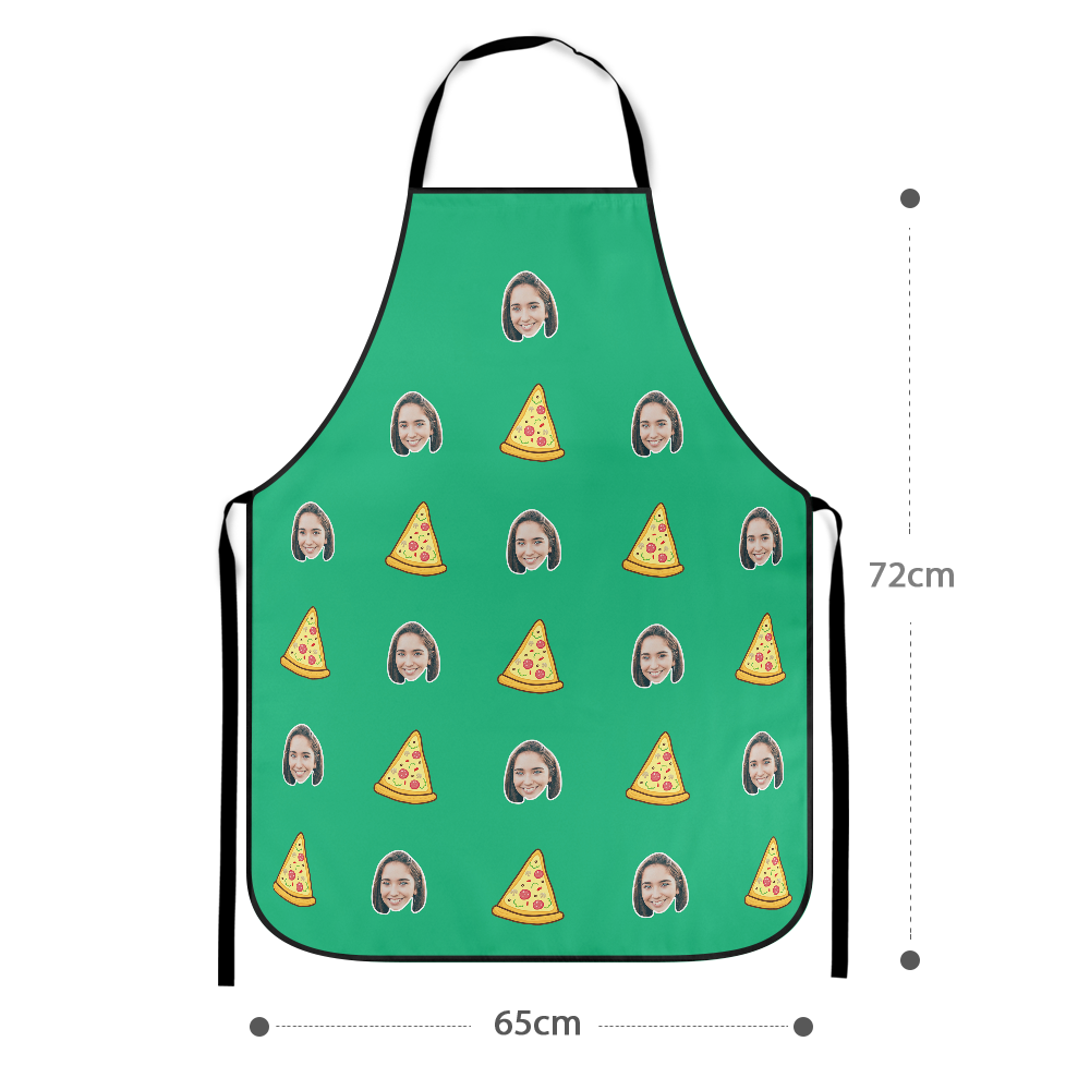 Custom Face Apron - Pizza - MyFaceBoxer