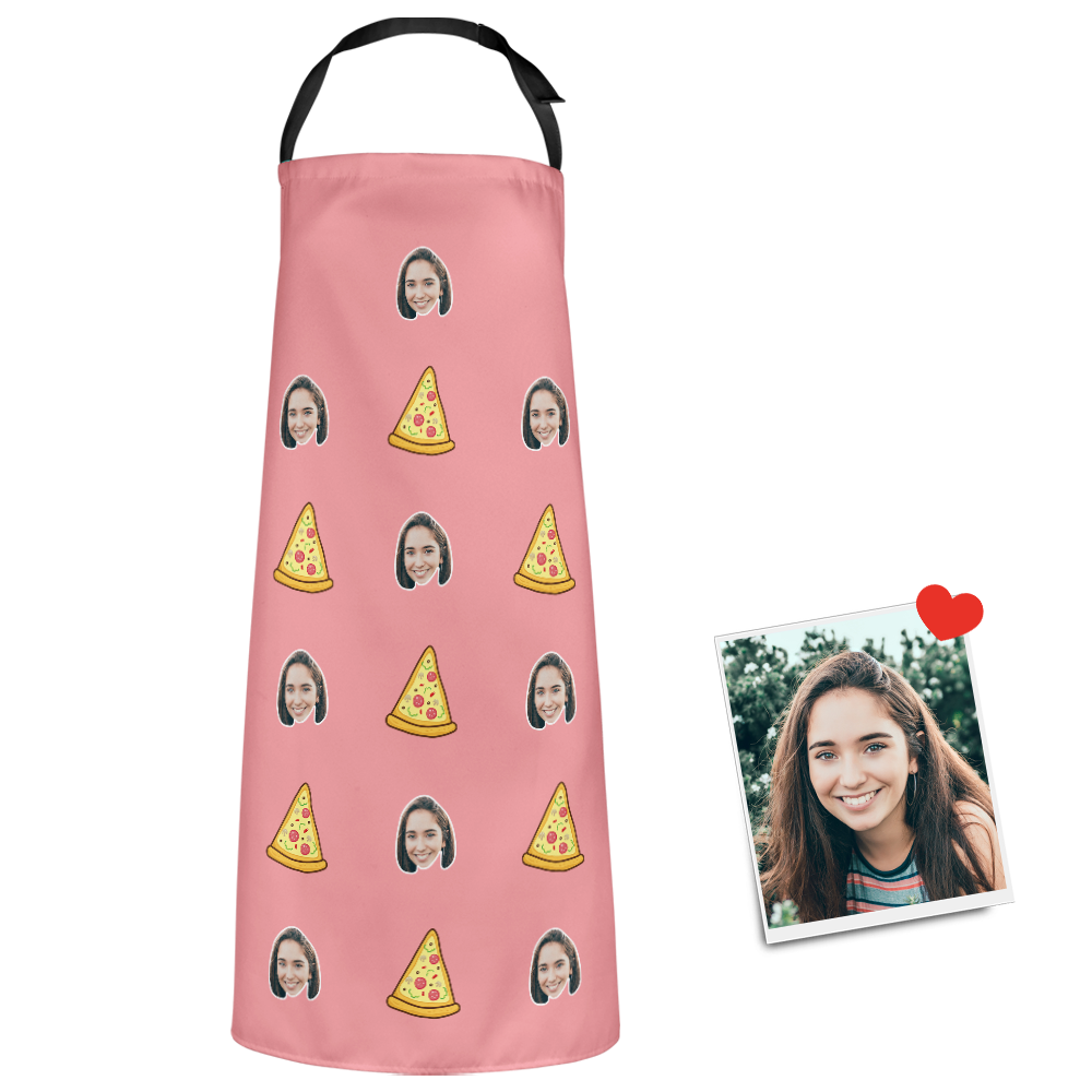 Custom Face Apron - Pizza - MyFaceBoxer
