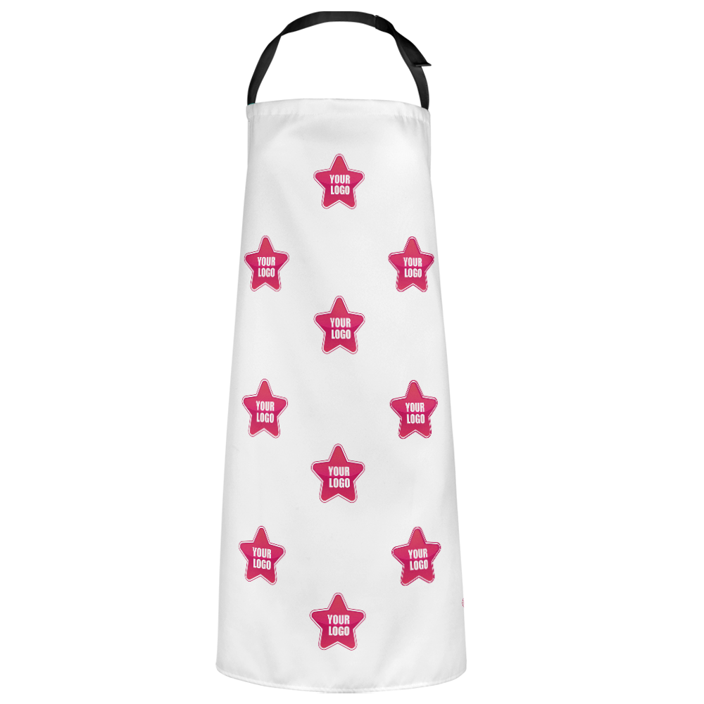 Custom Kitchen Apron With your Personalized Logo - Star - MyFaceBoxer