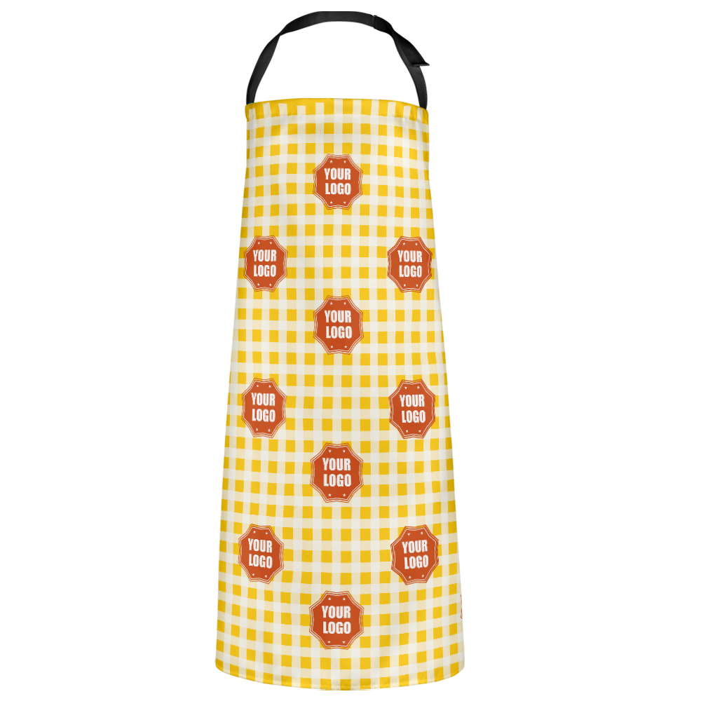 Custom Kitchen Apron With your Personalized Logo - Lattice Element - MyFaceBoxer