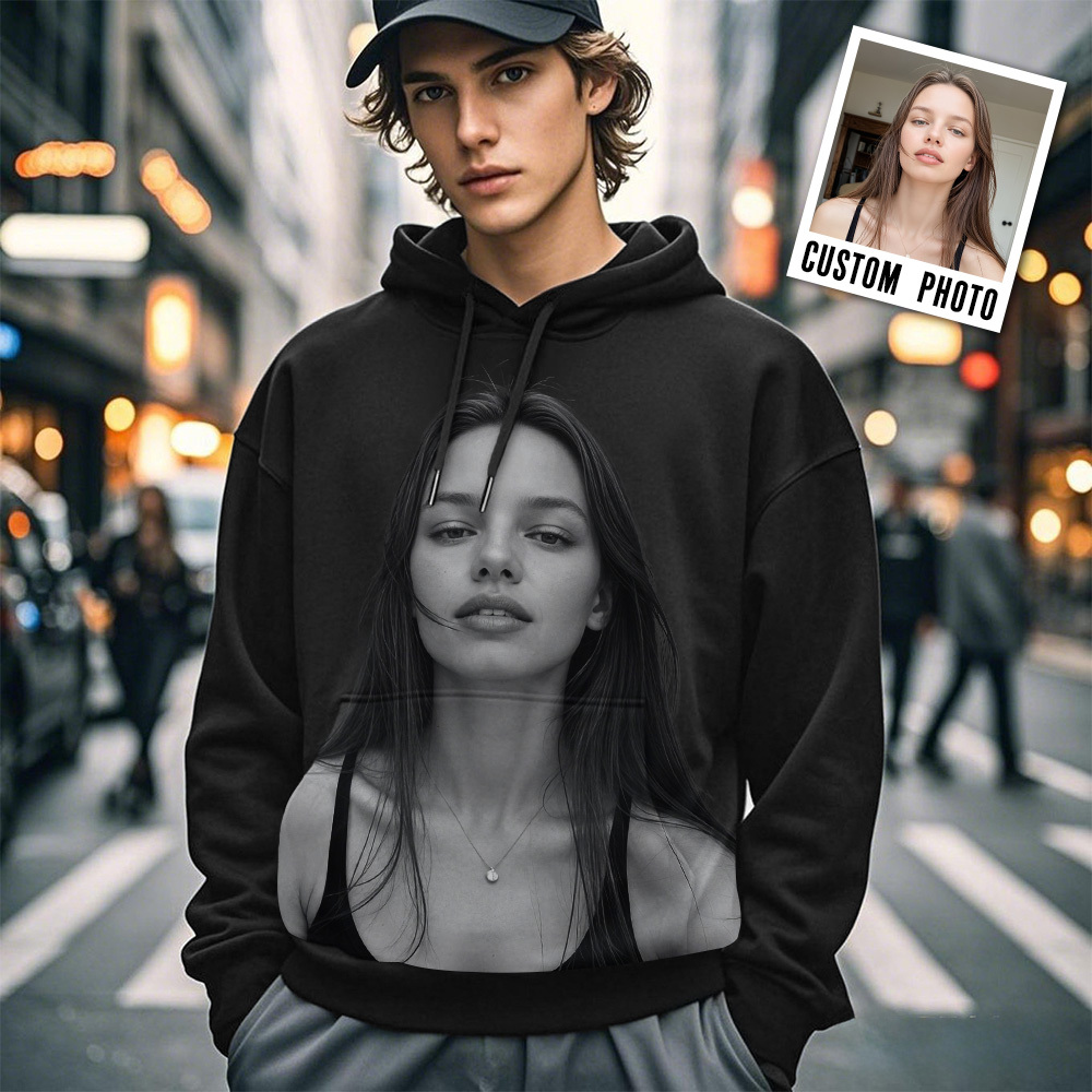 Custom Photo Hoodie Personalized Hoodie with Your Photo