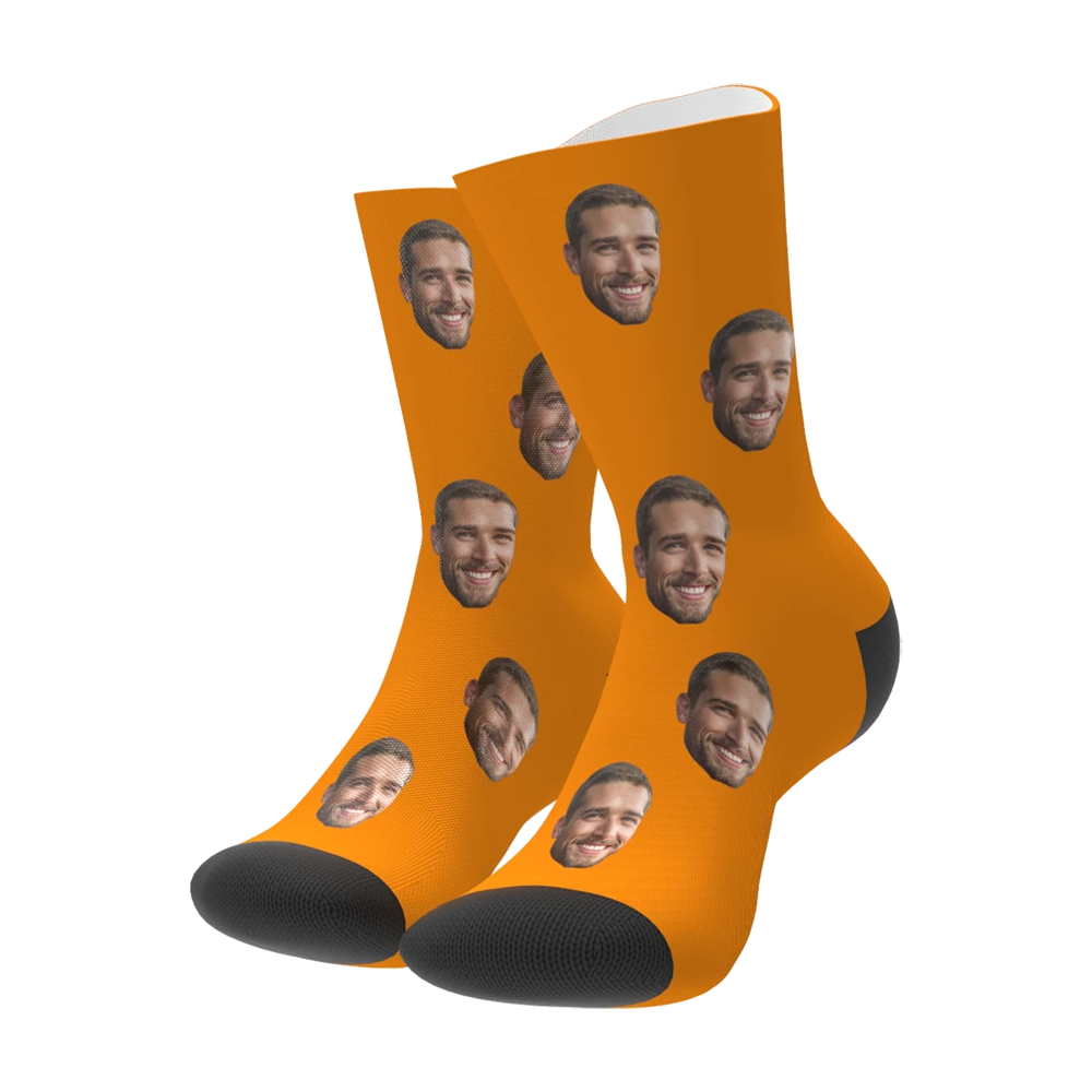 Custom Face Crew Socks Personalized LGBT Gifts - MyFaceBoxer