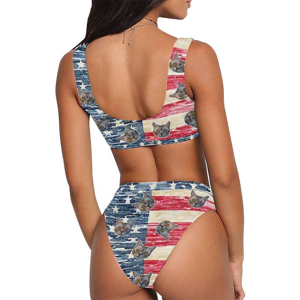 Face Swimsuit Custom Bikini with Face Personalized Bikini - MyFaceBoxer