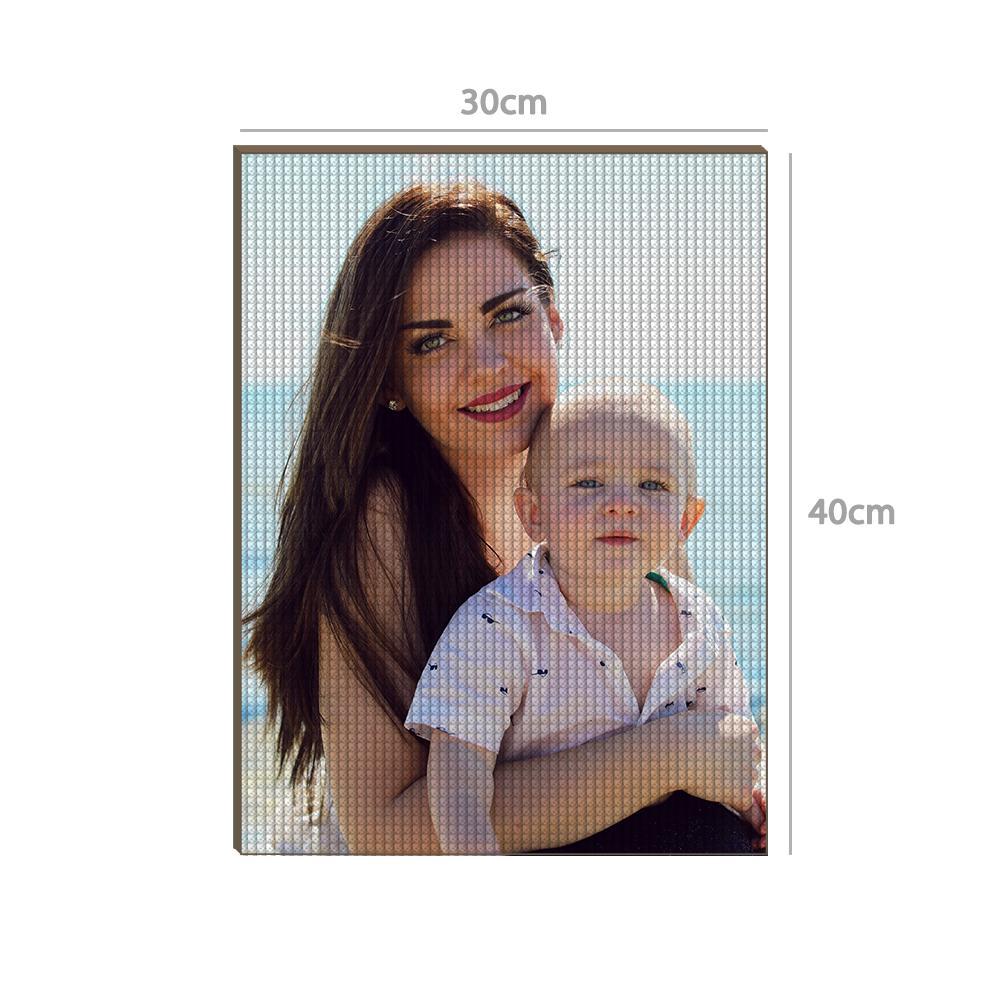 5D Custom Diamond Painting DIY Diamond Painting Kit Full Square Round Rhinestone Unique Gifts 30*40cm - MyFaceBoxer