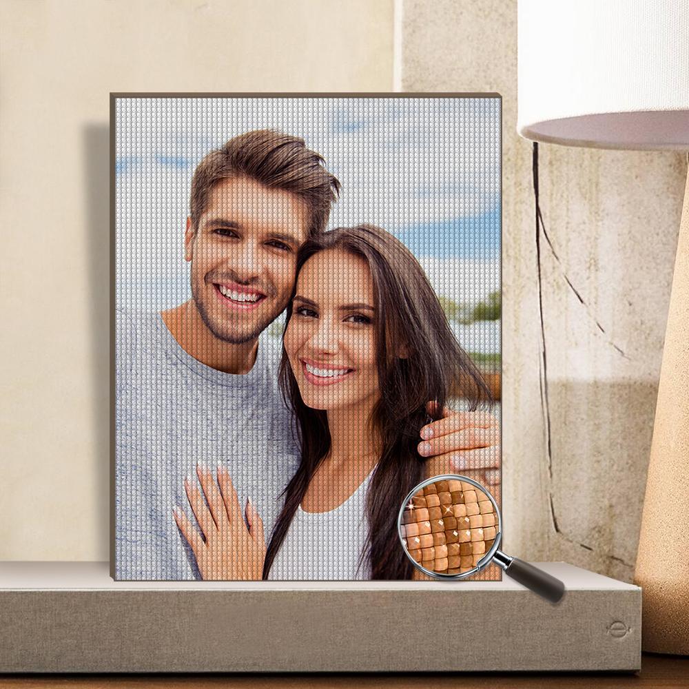 5D Custom Diamond Painting DIY Diamond Painting Kit Full Square Round Rhinestone Unique Gifts 40*50cm - MyFaceBoxer