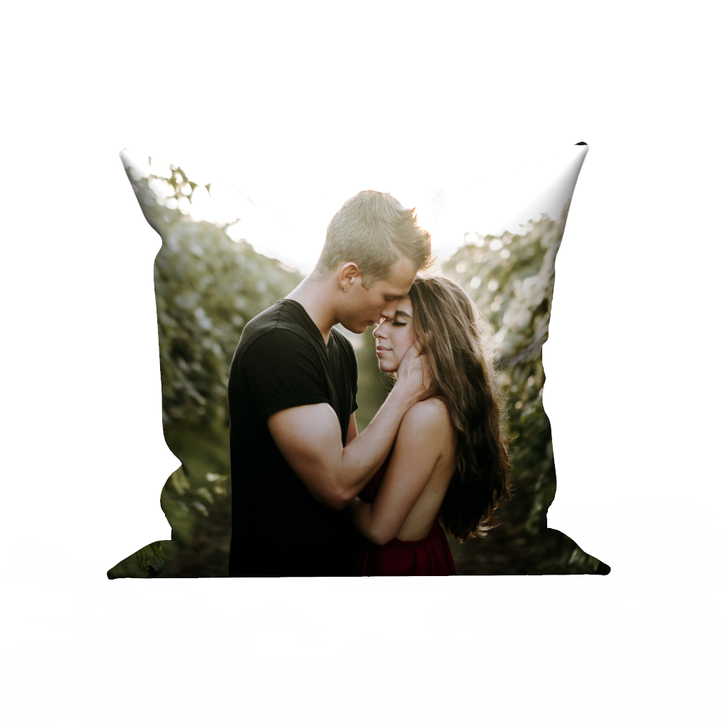 Custom Photo Throw Pillow Case - Gifts for lovers - MyFaceBoxer