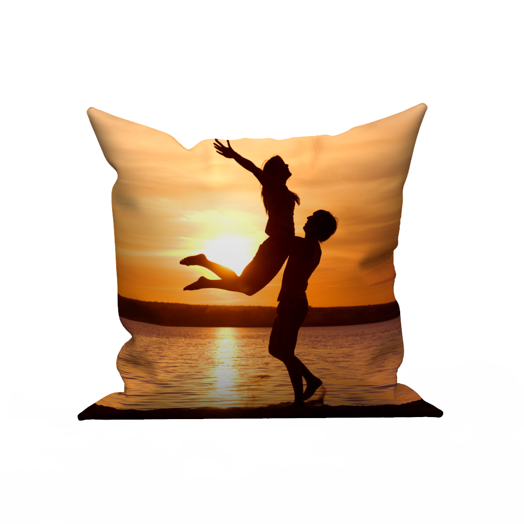 Custom Photo Throw Pillow Case - In love with - MyFaceBoxer