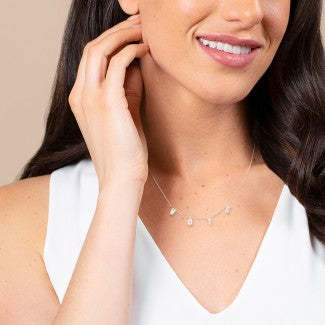 Vote Necklace Initial Letter Name Necklace (1-9 Letters) - MyFaceBoxer