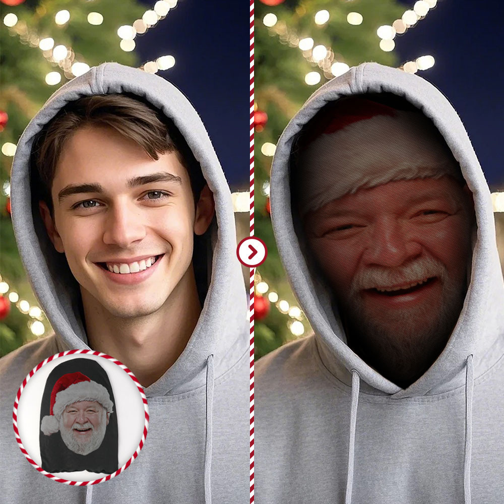 Custom Face 3D Spoof Mask Personalized Cosplay Funny Mask Performance Mask for Party Christmas Gift - MyFaceBoxer