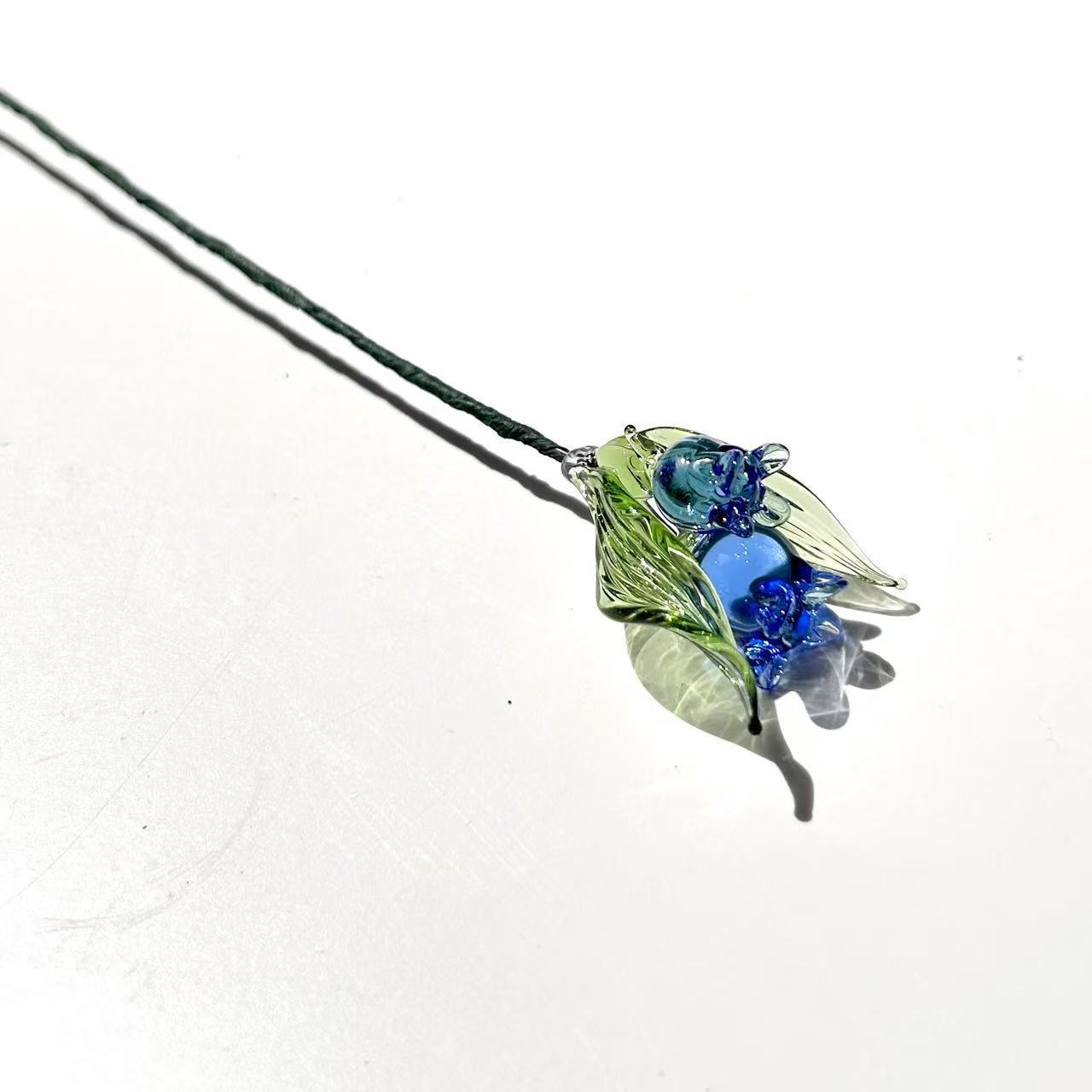 Glass Birth Month Flower, Birth Flower Gift Birthday flower Floral Handmade Glass Flowers, Women Birthday Commemorative Gifts