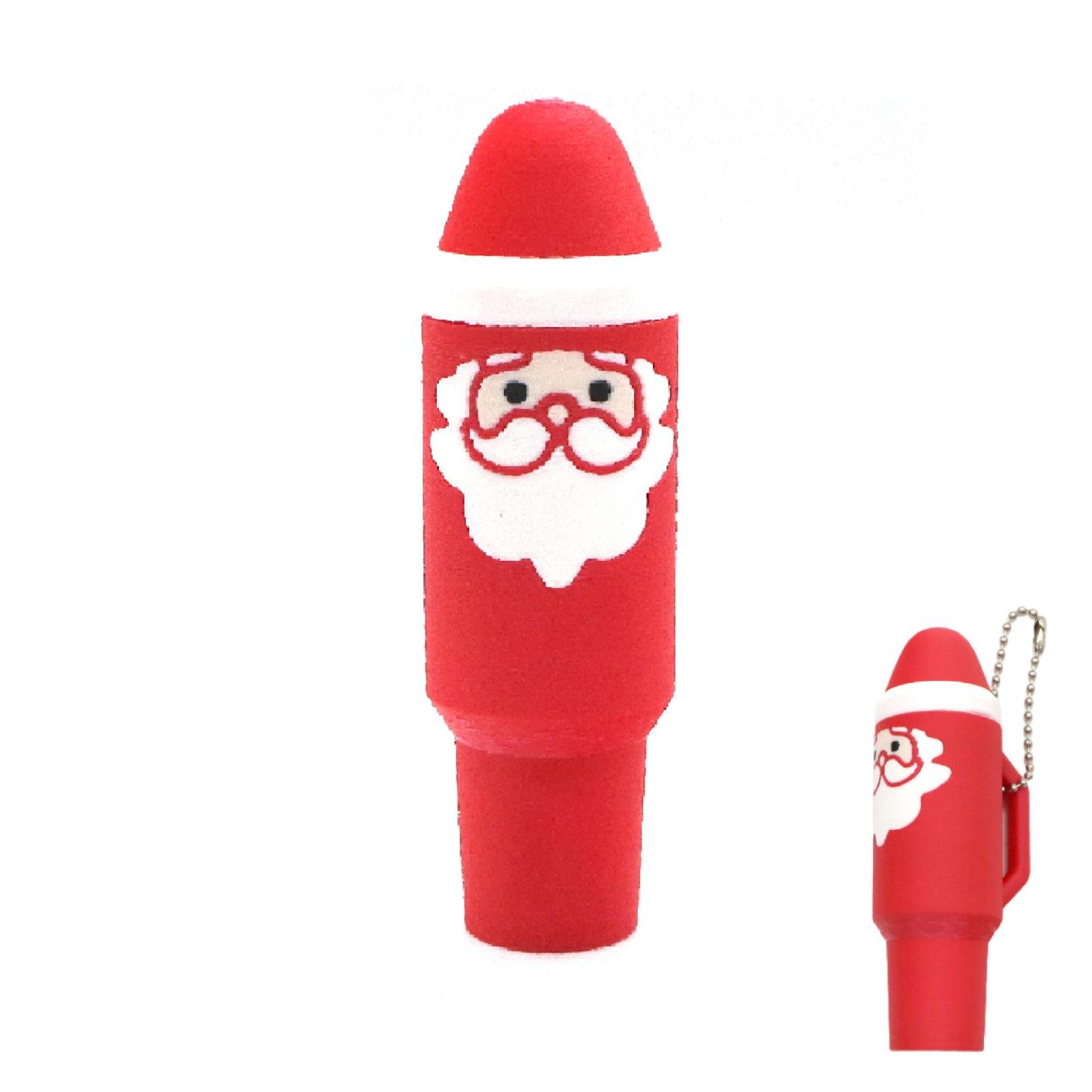 3D Printed Mini Tumbler Keychain Halloween Mini Cup Keychain Christmas Lip Balm Holder