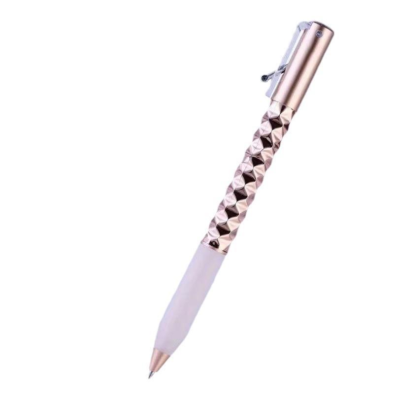 OCD geometric deformation pen decompression lozenge action neutral pen lozenge action black quick-drying niche ins jittery pop models