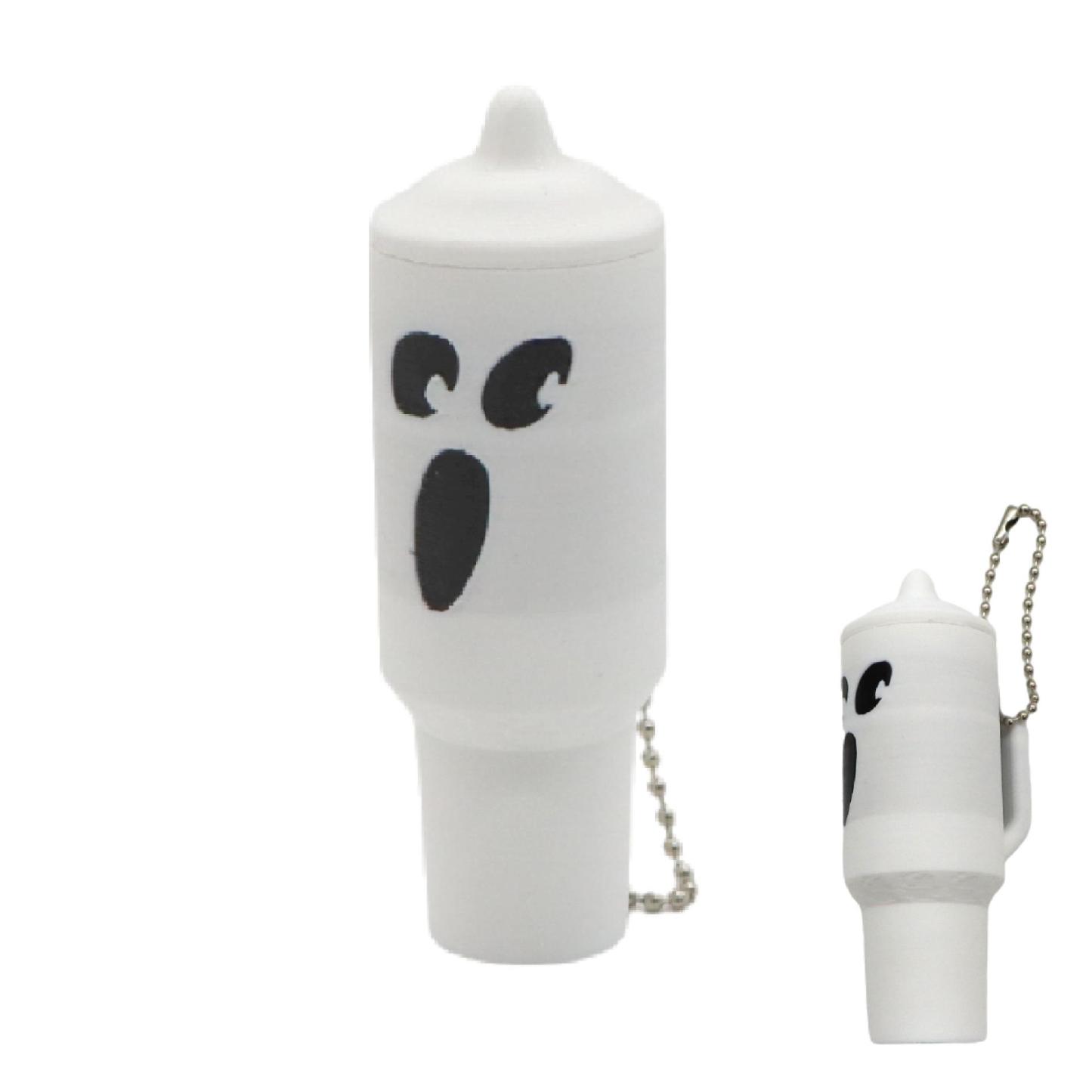 3D Printed Mini Tumbler Keychain Halloween Mini Cup Keychain Christmas Lip Balm Holder