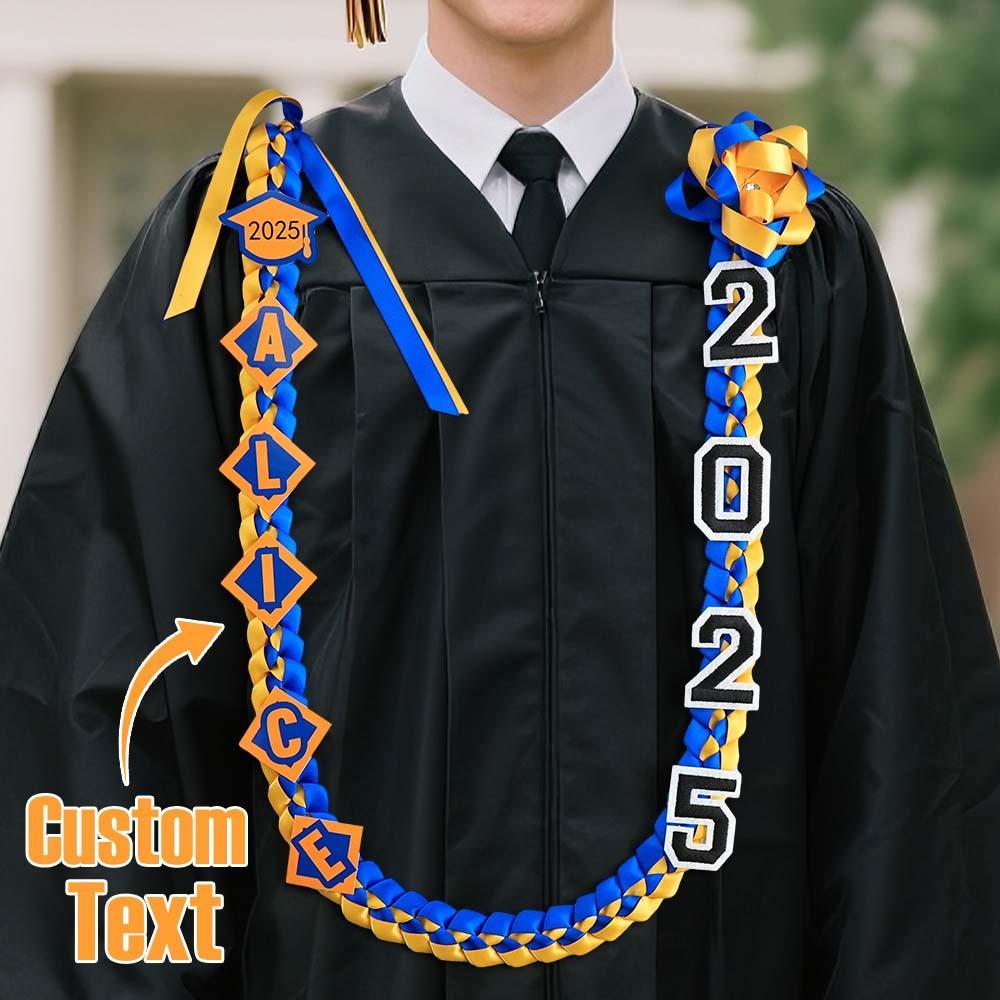 Graduation Lei 2025 Personalized/ sash