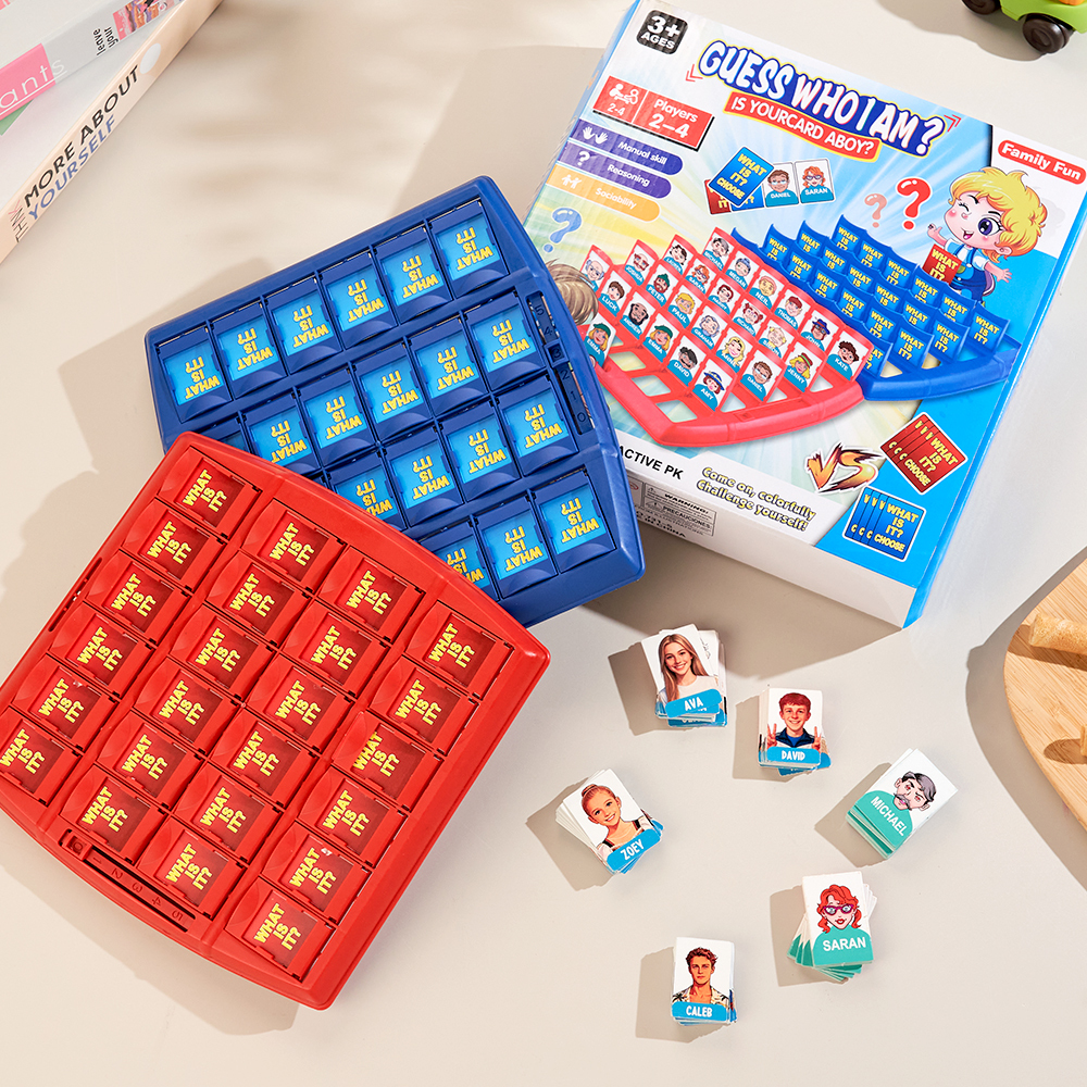 Custom Cartoon Portraits Cards for Guess Who Personalised Game Art